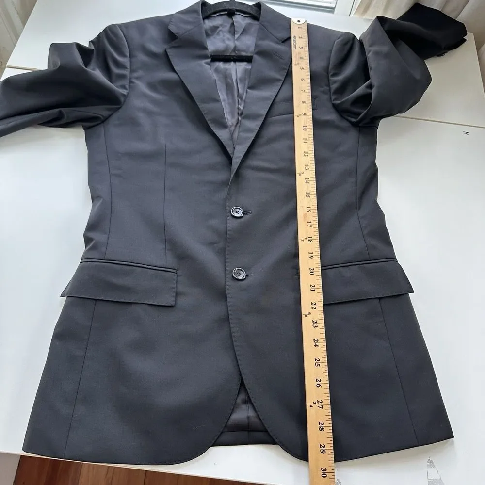 New 2022 J Crew Ludlow Slim-fit Suit Jacket‎ Loro Piana Fine wool 36R $450 28130